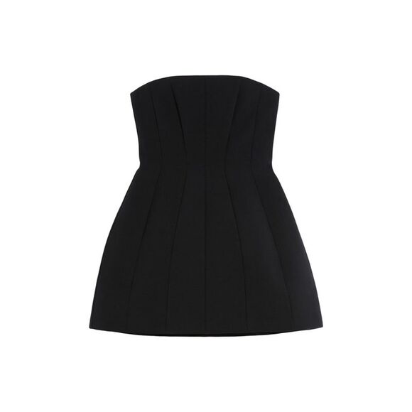 Max Mara Women Bustier Dress In Sable Fabric